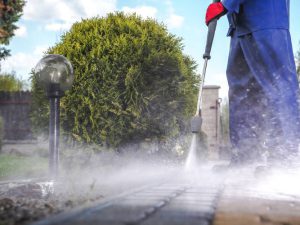 Power or pressure washing can clean your driveway, decks and other exterior features. (Dreamstime/TNS)